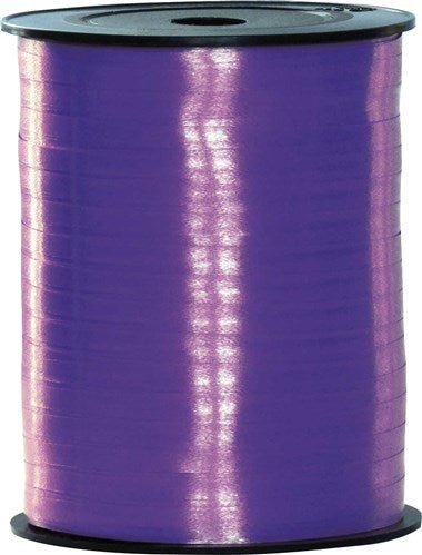 Paars Lint 5Mm Metallic 500m van Haza Witbaard koop je bij Partywinkel