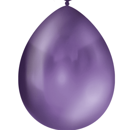 Paarse Ballonnen Metallic 30cm 50st van Paper Dreams koop je bij Partywinkel