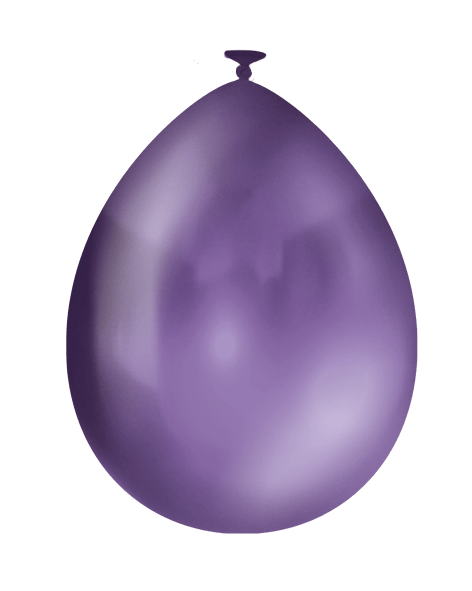 Paarse Ballonnen Metallic 30cm 50st van Paper Dreams koop je bij Partywinkel