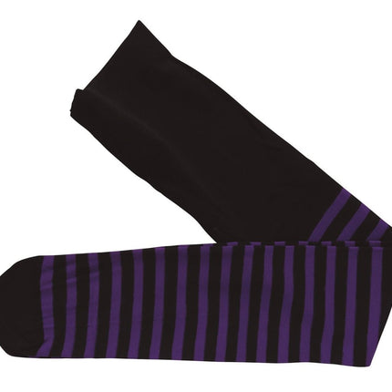 Paarse Legging Gestreept Kind van Fiestas Guirca koop je bij Partywinkel