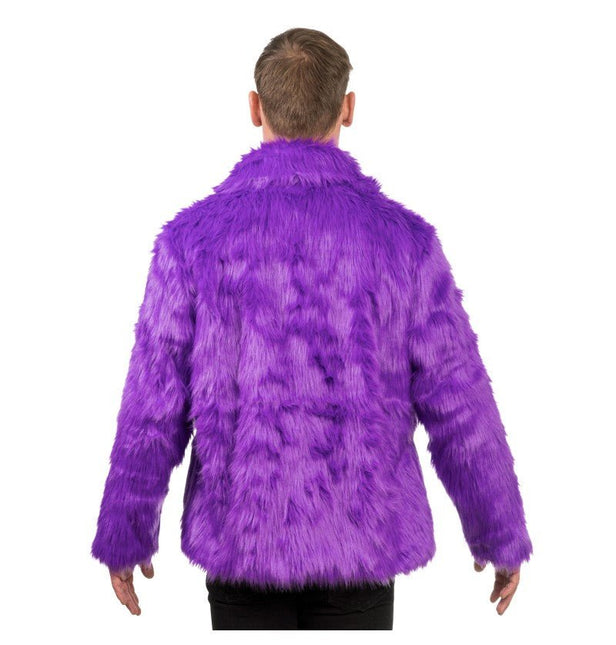 Paarse Nepbontjas van CHAKS koop je bij Partywinkel