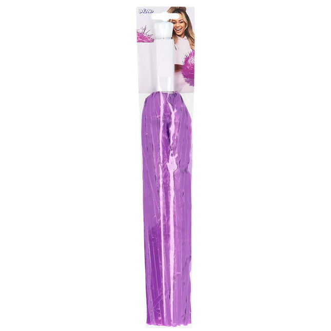 Paarse Pompom 34cm van Boland koop je bij Partywinkel