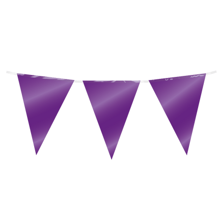 Paarse Slinger Metallic 10m van Paper Dreams koop je bij Partywinkel