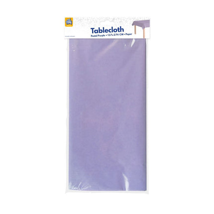 Paarse Tafelkleed Pastel 2,74m van Paper Dreams koop je bij Partywinkel
