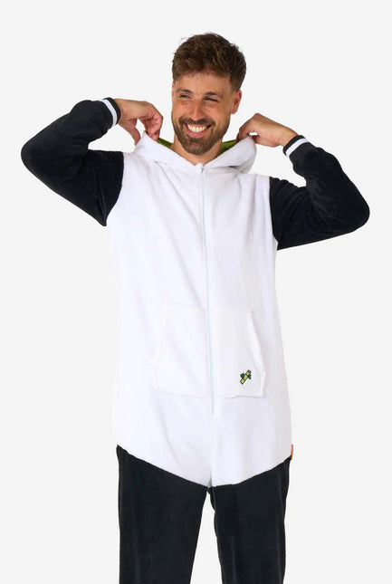 Panda Onesie Zwart Wit van OppoSuits koop je bij Partywinkel