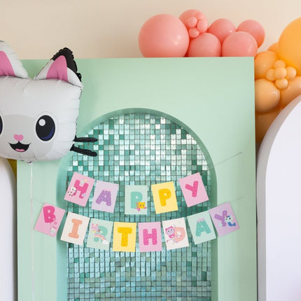 Pandy Paws folie ballon, 65x57 cm van Partydeco koop je bij Partywinkel