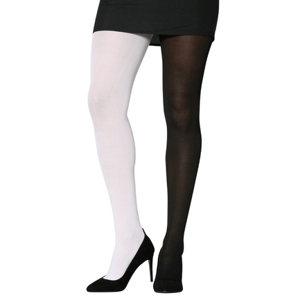Panty Zwart Wit 70cm van Fiestas Guirca koop je bij Partywinkel