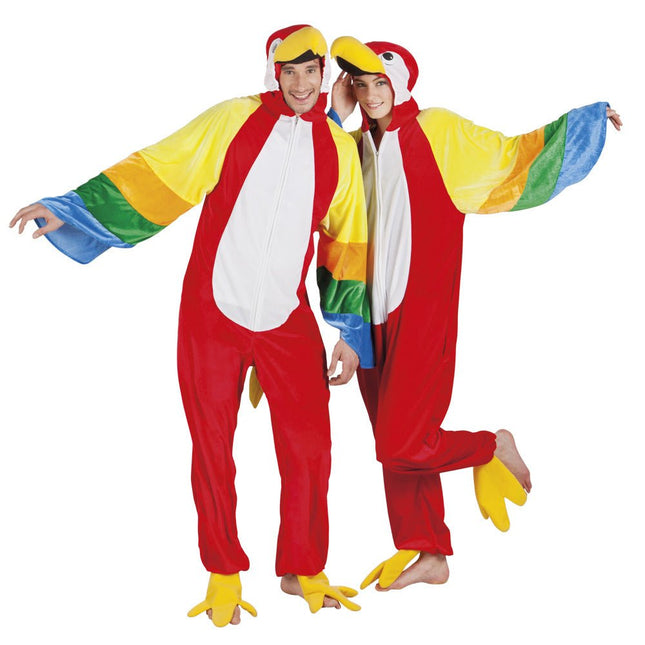 Papegaaienpak van Boland koop je bij Partywinkel