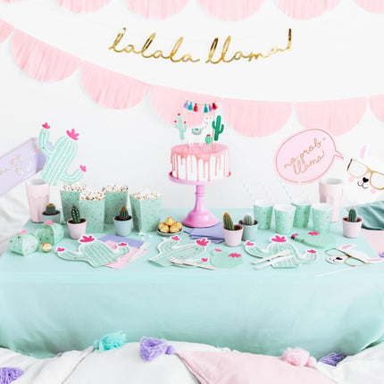 Papieren Rietjes Blauw 19,5cm 10st van Partydeco koop je bij Partywinkel