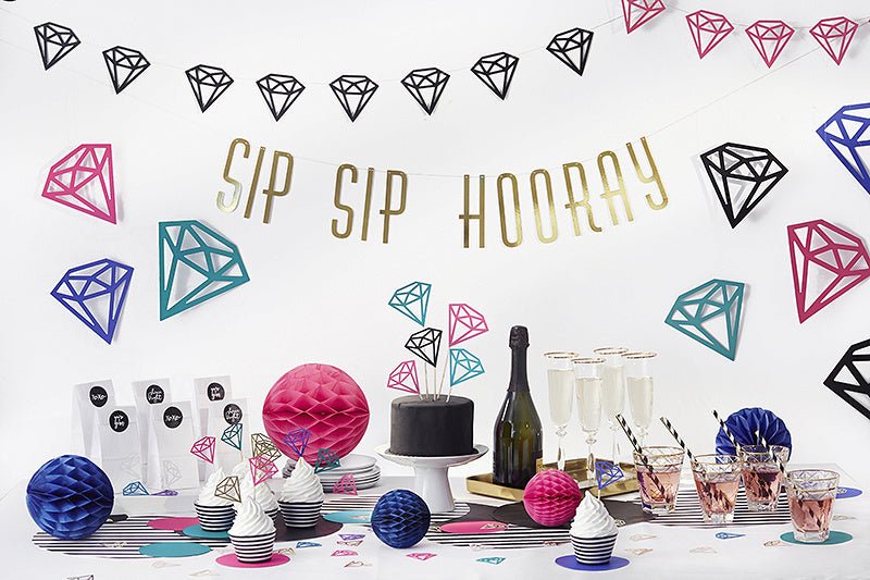 Papieren Rietjes Zwart Wit 19,5cm 10st van Partydeco koop je bij Partywinkel