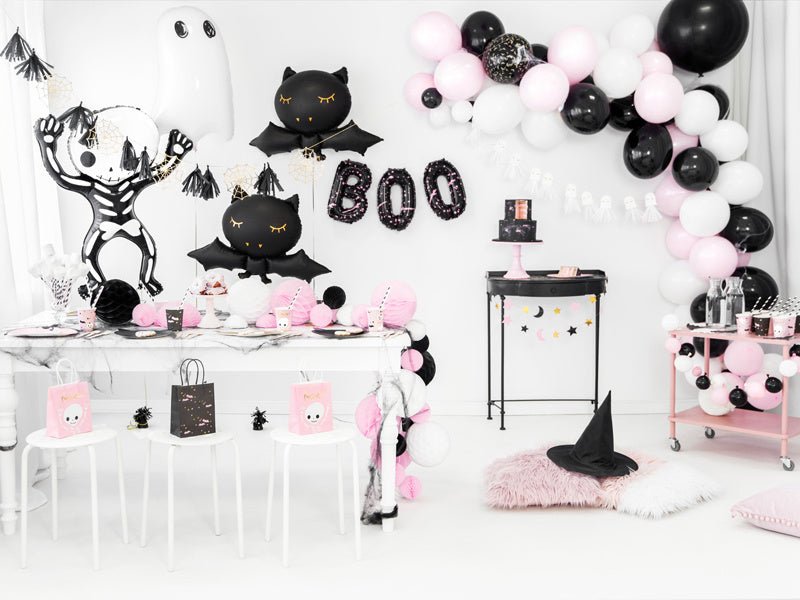 Papieren Rietjes Zwart Wit 19,5cm 10st van Partydeco koop je bij Partywinkel