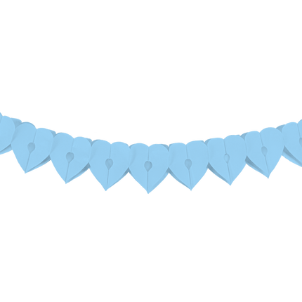 Papieren Slinger Hartjes Blauw van Paper Dreams koop je bij Partywinkel