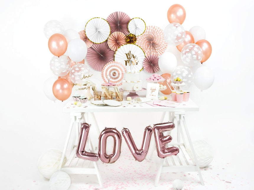 Papieren Waaiers Wit Set 23 - 40cm 3 delig van Partydeco koop je bij Partywinkel