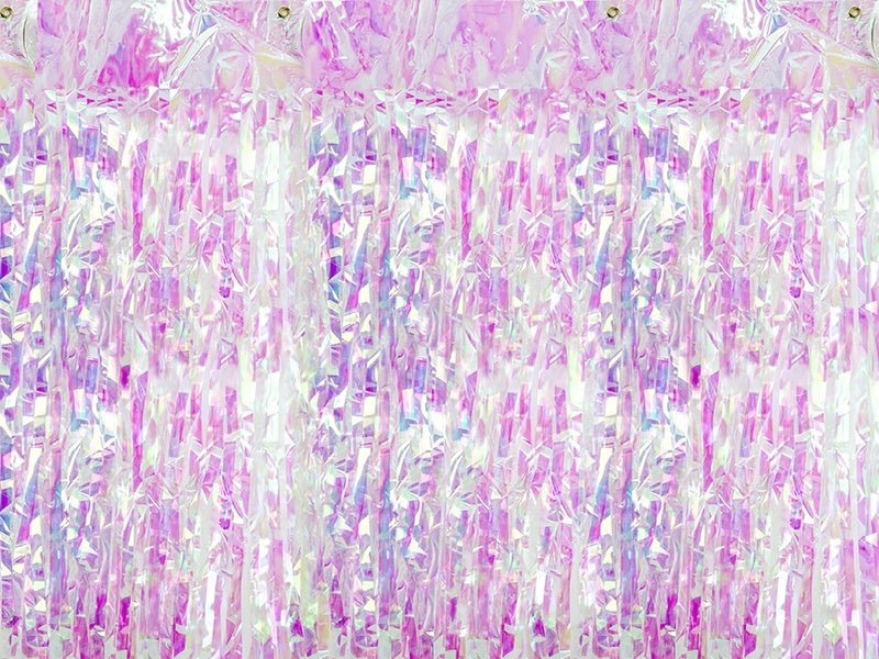 Parelmoer Deurgordijn 2,5m van Partydeco koop je bij Partywinkel