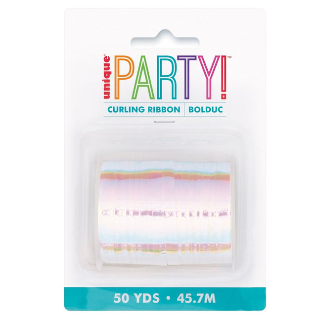 Parelmoeren Lint 45,7m van Unique koop je bij Partywinkel