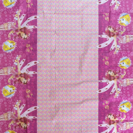 Mia And Me Tablecloth, Pink, 1.8 m