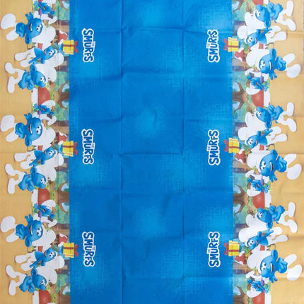 Smurfs Tablecloth, 1.8 m