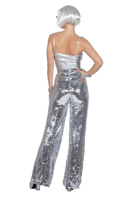 Zilveren Broek Glitter van Wilbers & Wilbers koop je bij Partywinkel
