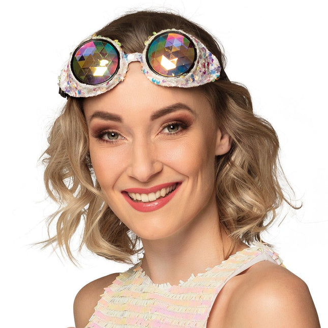 Partybril Mirage Zilver 18cm van Boland koop je bij Partywinkel