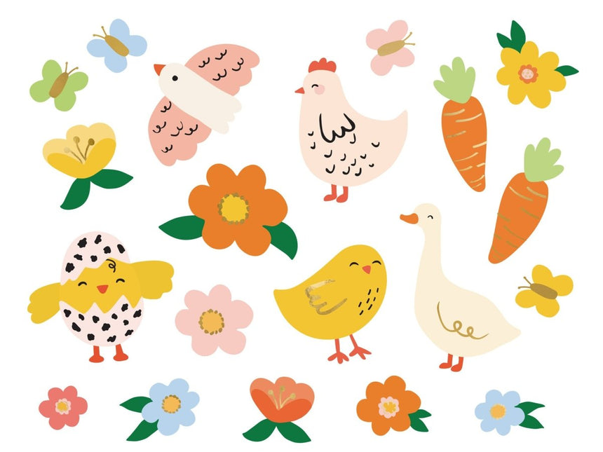 Pasen Nep Tattoos 20st van Partydeco koop je bij Partywinkel