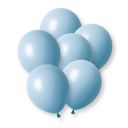 Pastelblauwe Ballonnen 30cm 50st van Unique koop je bij Partywinkel