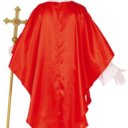 Paus Kostuum Rood L van Fiestas Guirca koop je bij Partywinkel