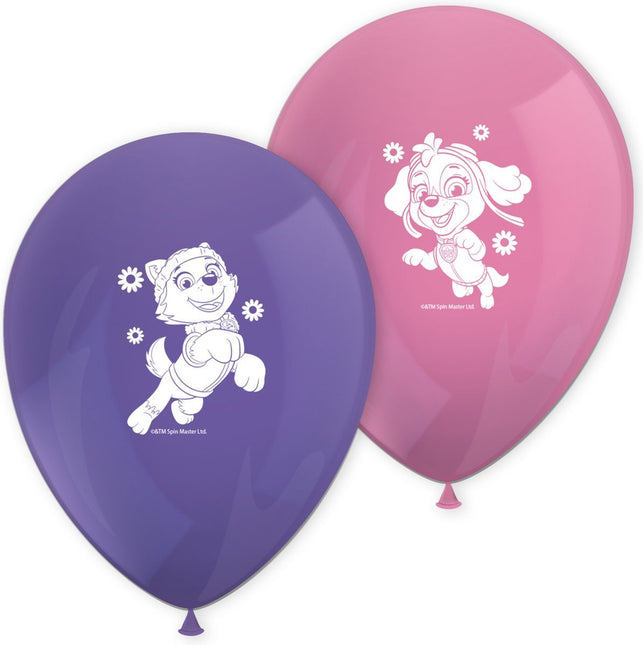 Paw Patrol Ballonnen Skye And Everest 8st van Procos koop je bij Partywinkel