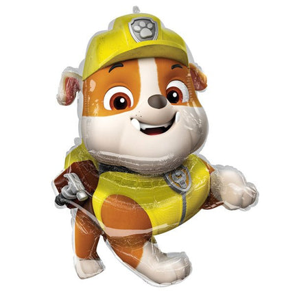 Paw Patrol Helium Ballon Rubble Leeg 81cm van Riethmueller koop je bij Partywinkel