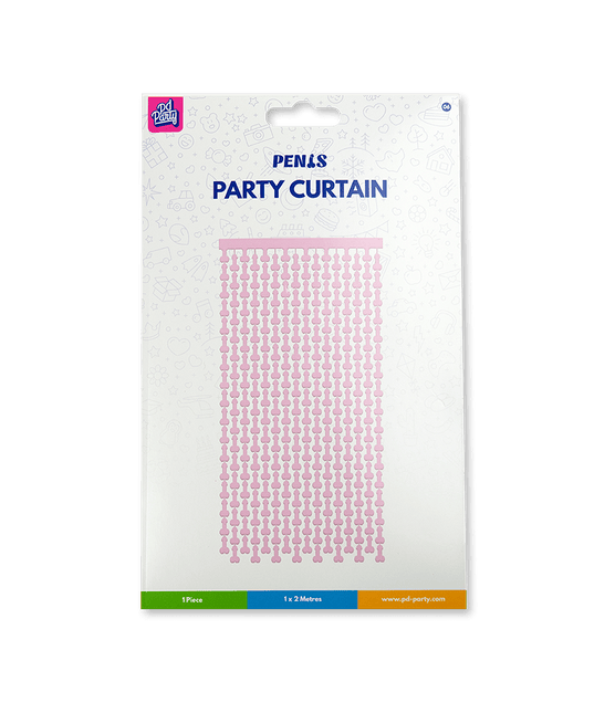 Penis Deurgordijn Roze 1m van Paper Dreams koop je bij Partywinkel