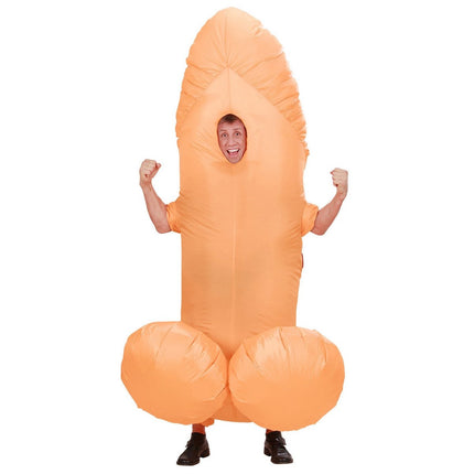 Penis Kostuum Nude Heren Opblaasbaar van Widmann koop je bij Partywinkel