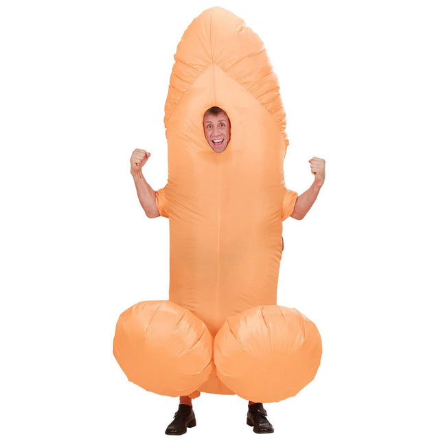 Penis Kostuum Nude Heren Opblaasbaar van Widmann koop je bij Partywinkel