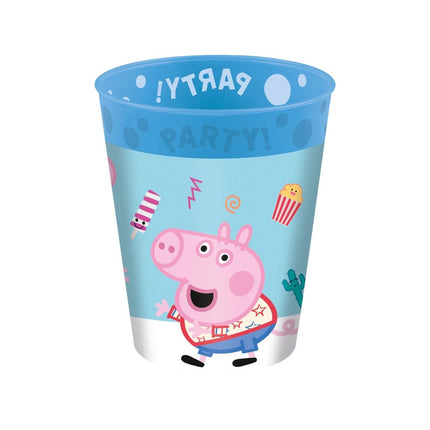Peppa Pig Beker Herbruikbaar 250ml van Procos koop je bij Partywinkel