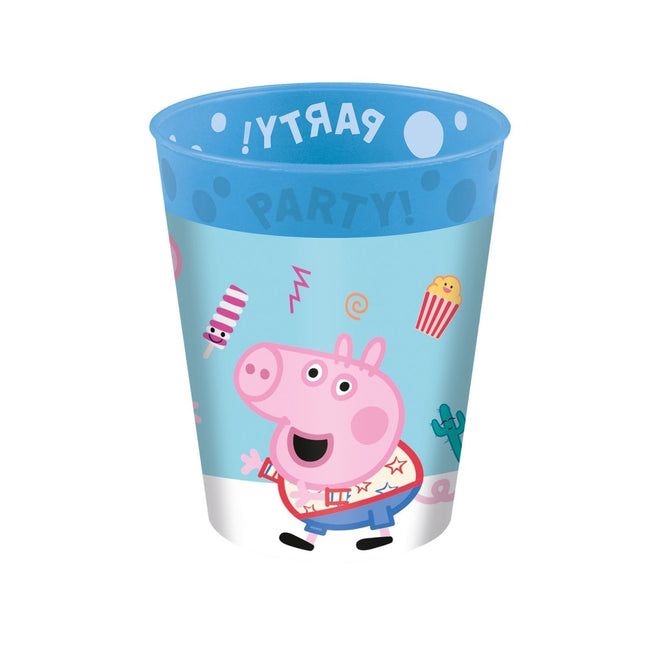 Peppa Pig Beker Herbruikbaar 250ml van Procos koop je bij Partywinkel