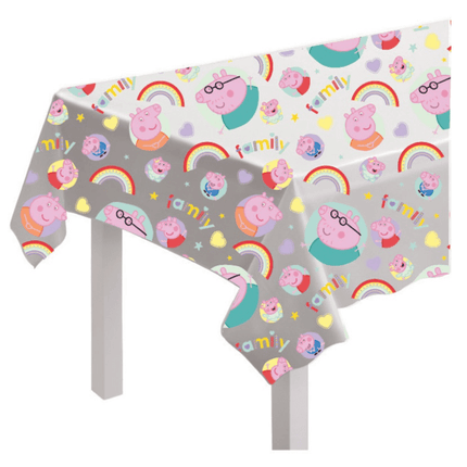 PEPPA PIG PPR TBLCVR 54X84" van Unique koop je bij Partywinkel