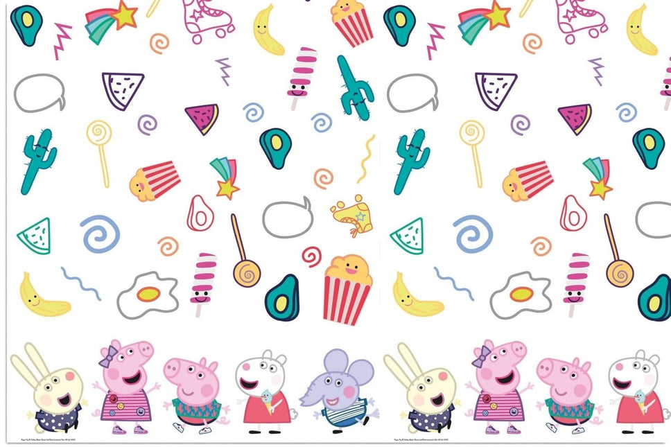 Peppa Pig Tafelkleed 1,8m van Procos koop je bij Partywinkel