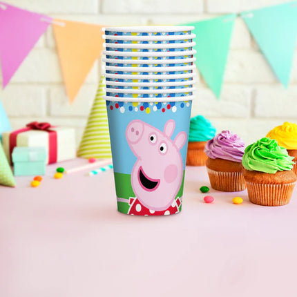 Peppa Pig Cups, 250 ml, Set of 8