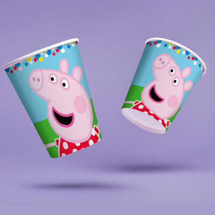 Peppa Pig Cups, 250 ml, Set of 8