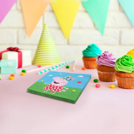 Peppa Pig Napkins, 33 cm, 20-pack