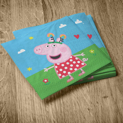 Peppa Pig Napkins, 33 cm, 20-pack