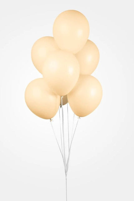 Perzikkleur Ballonnen Pastel Macaron 30cm 100st van WeFiesta koop je bij Partywinkel