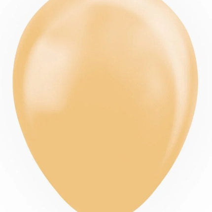 Perzikkleur Ballonnen Pastel Macaron 30cm 100st van WeFiesta koop je bij Partywinkel