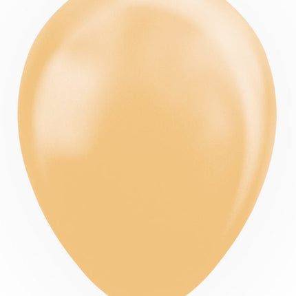 Perzikkleur Ballonnen Pastel Macaron 30cm 10st van WeFiesta koop je bij Partywinkel