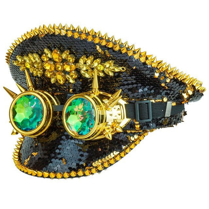 Pet gespijkerd met juwelen, gespijkerde bril van Widmann koop je bij Partywinkel