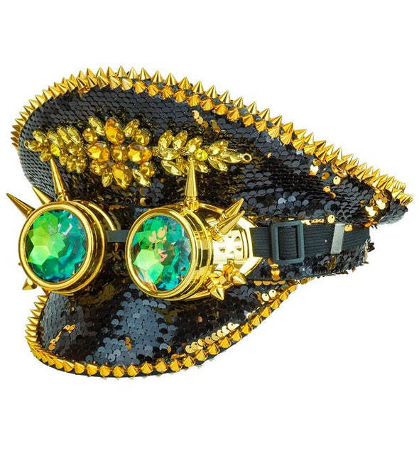 Pet gespijkerd met juwelen, gespijkerde bril van Widmann koop je bij Partywinkel
