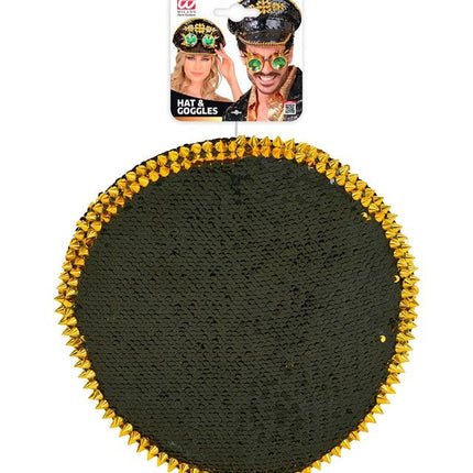 Pet gespijkerd met juwelen, gespijkerde bril van Widmann koop je bij Partywinkel