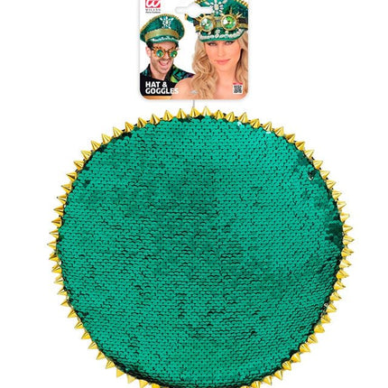 Pet Gespijkerd Met Juwelen Gespijkerde Kaleidoscoop bril van Widmann koop je bij Partywinkel