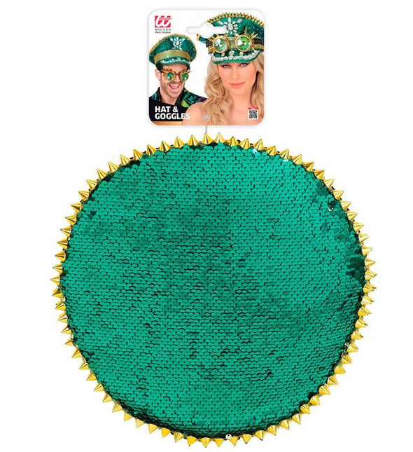 Pet Gespijkerd Met Juwelen Gespijkerde Kaleidoscoop bril van Widmann koop je bij Partywinkel