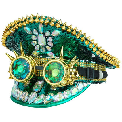 Pet Gespijkerd Met Juwelen Gespijkerde Kaleidoscoop bril van Widmann koop je bij Partywinkel