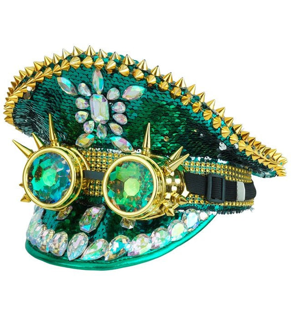 Pet Gespijkerd Met Juwelen Gespijkerde Kaleidoscoop bril van Widmann koop je bij Partywinkel