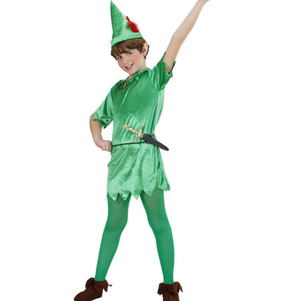 Peter Pan Kostuum Groen Jongen van Widmann koop je bij Partywinkel